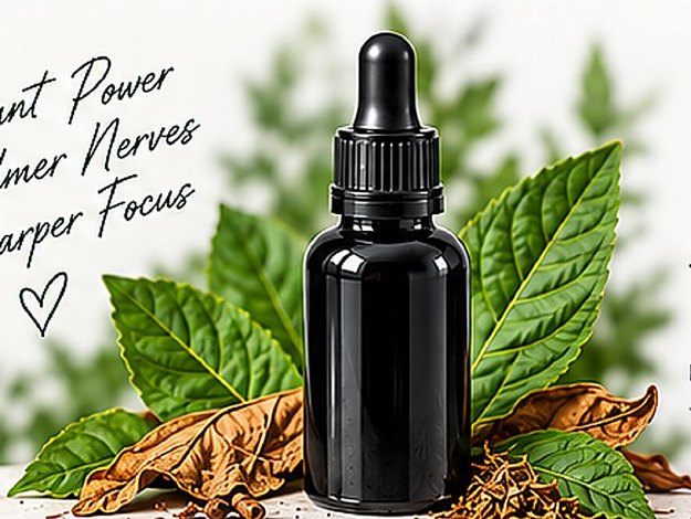 Alpha 7 Nicotinic Acetylcholine Receptors Modulator Drops tincture bottle