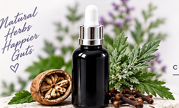 Parasite Cleanse tincture bottle